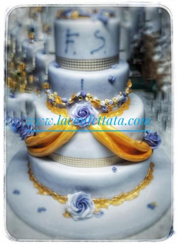torta per Matrimonio elegante